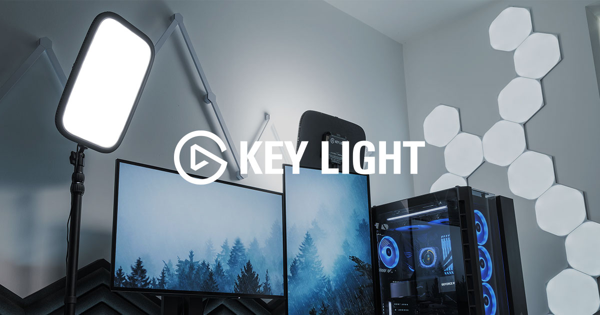 Elgato key light pour stream